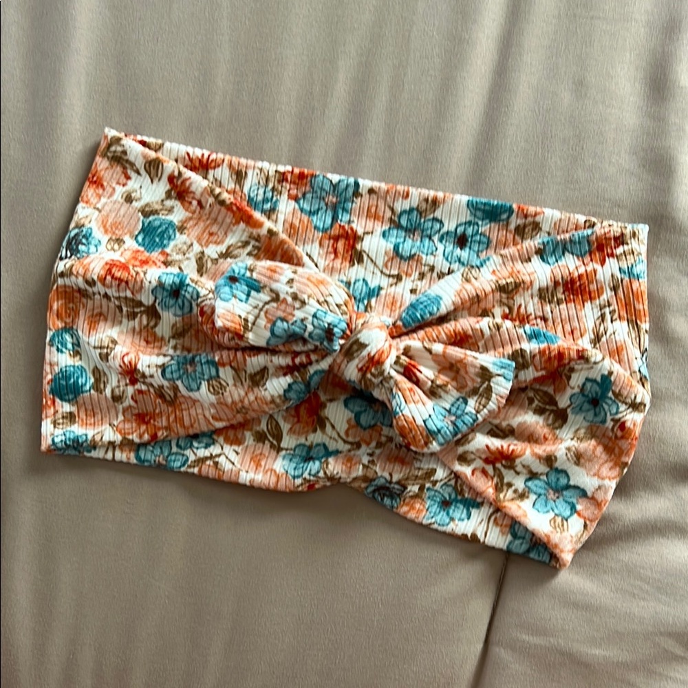 Floral Knotted Headband